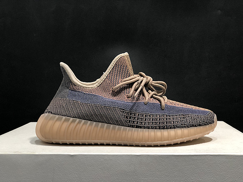 _adidas Originals Yeezy Boost 350 V2 _YeCher_ Brown Item Number_ H02795 men_s and women_s shoes 36-48 yards-eb01c9f1